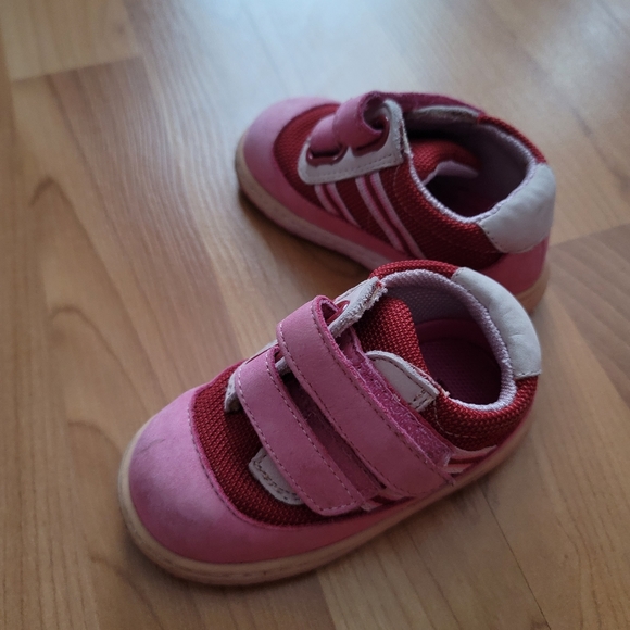 Perfection by Jumping Jacks Girls 5M Walking Toddler Shoes Pink Sneakers Boot - Picture 7 of 12